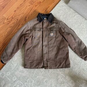 Carhartt VTG Sandstone Duck Arctic Quilted Barn C… - image 1